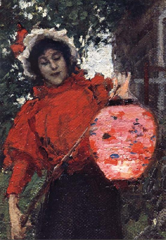 Konstantin Korovin Paper lantern china oil painting image